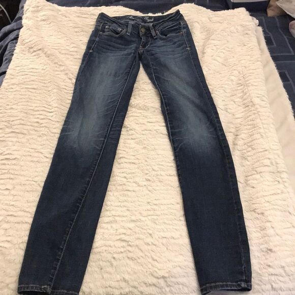 Skinny American Eagle jeans size 00 - Picture 1 of 6